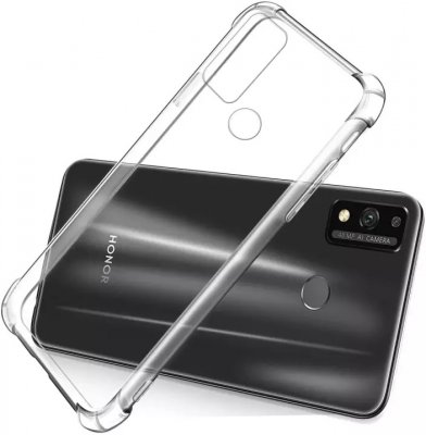 Чехол силиконовый для Huawei Honor 9X Lite Прозрачный