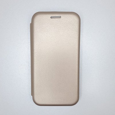 Чехол-книжка iPhone 12 mini Золотая Fashion Case