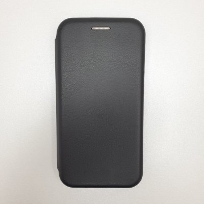 Чехол-книжка iPhone 12 mini Черная Fashion Case