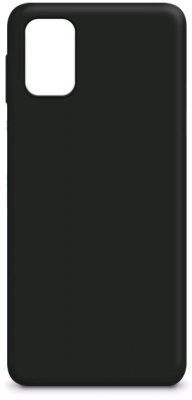 Чехол силиконовый для Samsung M31s матовый черный TPU 1.0mm
