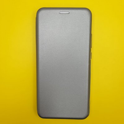 Чехол-книжка Xiaomi Redmi 9C Серая Fashion Case