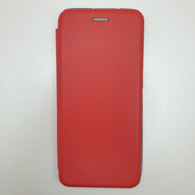 Чехол-книжка Xiaomi Mi Note 10 Lite Красная Fashion Case