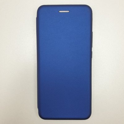Чехол-книжка Xiaomi Mi Note 10 Lite Синяя Fashion Case
