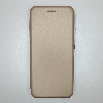 Чехол-книжка Xiaomi Mi Note 10 Lite Золотая Fashion Case