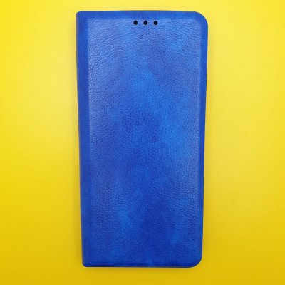 Чехол-книжка кожзам Oppo A52/A72/A92 Синяя