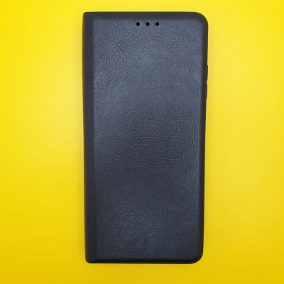 Чехол-книжка кожзам Xiaomi Poco X3/X3 NFC Черная