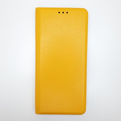 Чехол-книжка кожзам Xiaomi Poco X3/X3 NFC Желтая