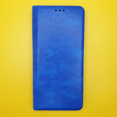 Чехол-книжка кожзам Oppo A53/A53s Синяя