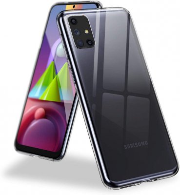 Чехол силиконовый для Samsung M51 Прозрачный