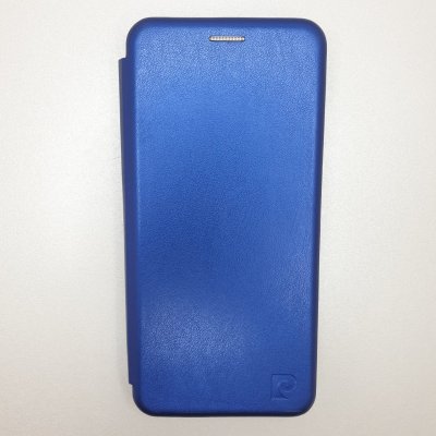 Чехол-книжка Samsung S21 Ultra Синяя Fashion Case