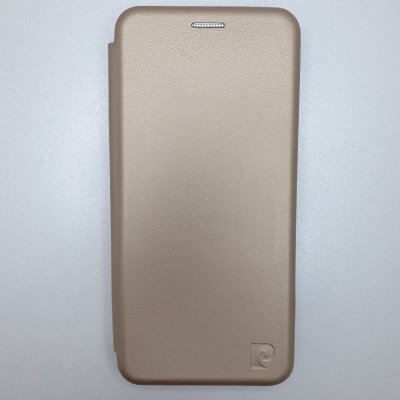 Чехол-книжка Samsung S21 Ultra Золотая Fashion Case