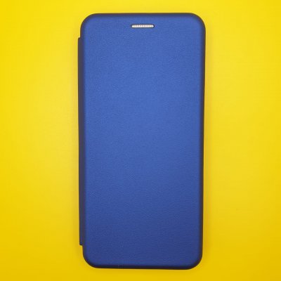 Чехол-книжка Samsung A12 Синяя Fashion Case