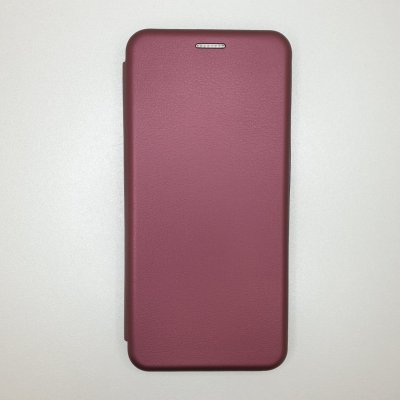 Чехол-книжка Xiaomi Mi 11 Бордовая Fashion Case