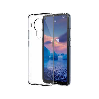 Чехол силиконовый для Nokia 5.4 Прозрачный