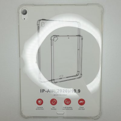 Прозрачный противоударный силиконовый чехол для iPad Air 4 (2020) (10.9 дюймов) с усиленными углами