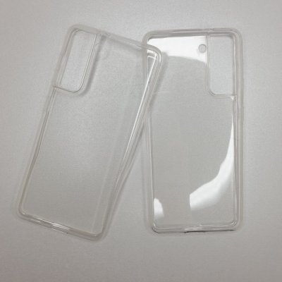 Чехол силикон Samsung S21 Plus Прозрачный