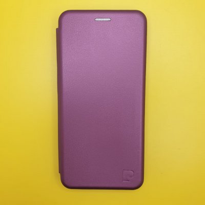 Чехол-книжка Xiaomi Redmi Note 10 Pro Бордовая Fashion Case