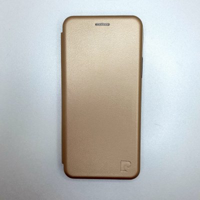 Чехол-книжка Xiaomi Redmi Note 10 Pro Золотая Fashion Case