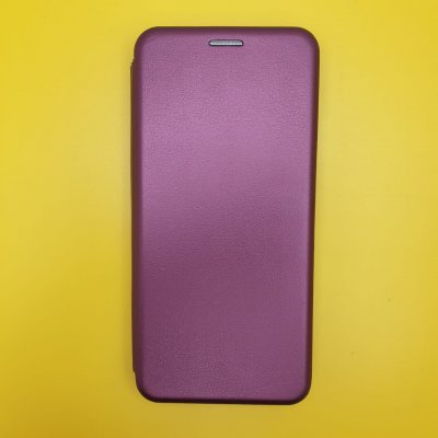 Чехол-книжка Xiaomi Redmi Note 10/Note 10S/Poco M5s Бордовая Fashion Case