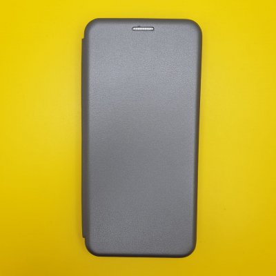 Чехол-книжка Xiaomi Redmi Note 10/Note 10S/Poco M5s Серая Fashion Case