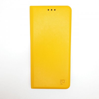 Чехол-книжка кожзам Samsung A52 Желтая