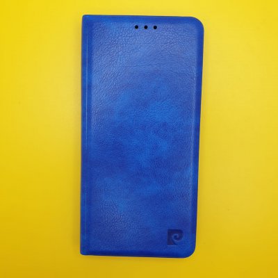 Чехол-книжка кожзам Samsung A52 Синяя