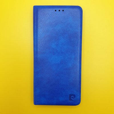 Чехол-книжка кожзам Samsung A72 Синяя