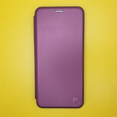 Чехол-книжка Xiaom Redmi Note 9T/Redmi Note 9 5G Бордовая Fashion Case
