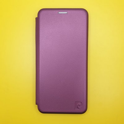 Чехол-книжка Xiaomi Mi 11 Lite Бордовая Fashion Case