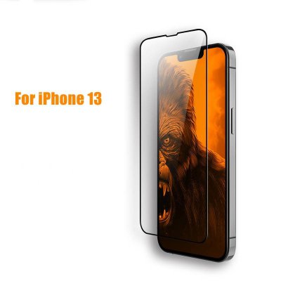 Защитное стекло iPhone 13/13 Pro 3D Черное