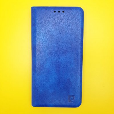 Чехол-книжка кожзам iPhone 13 Синяя