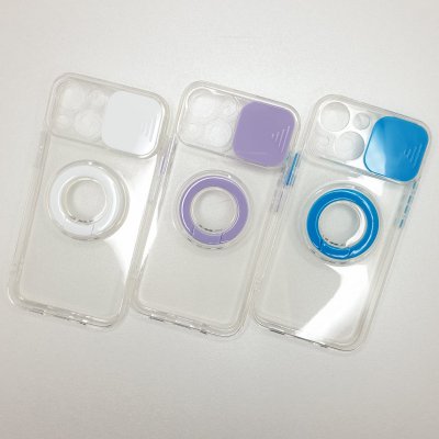 Чехол силикон iPhone 13 mini Camera-Slide + с кольцом