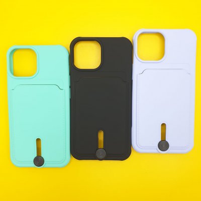 Чехол силикон iPhone 13 mini Card Slot