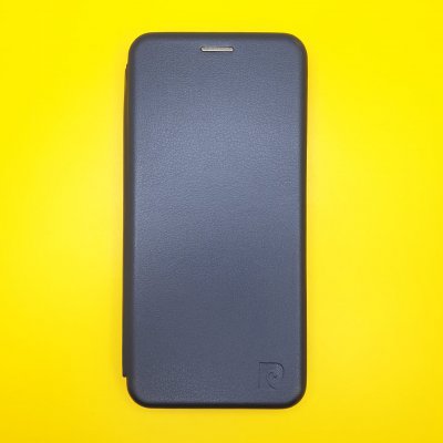 Чехол-книжка Realme 8 5G Темно-синяя Fashion Case