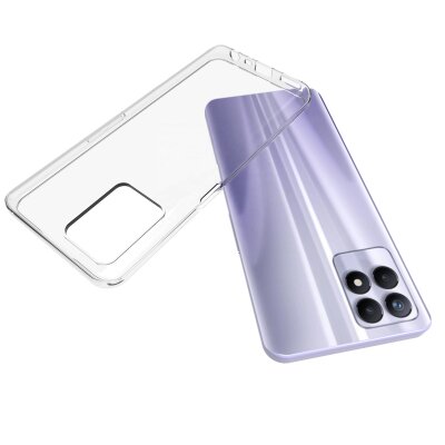 Чехол силиконовый для Realme 8i Прозрачный